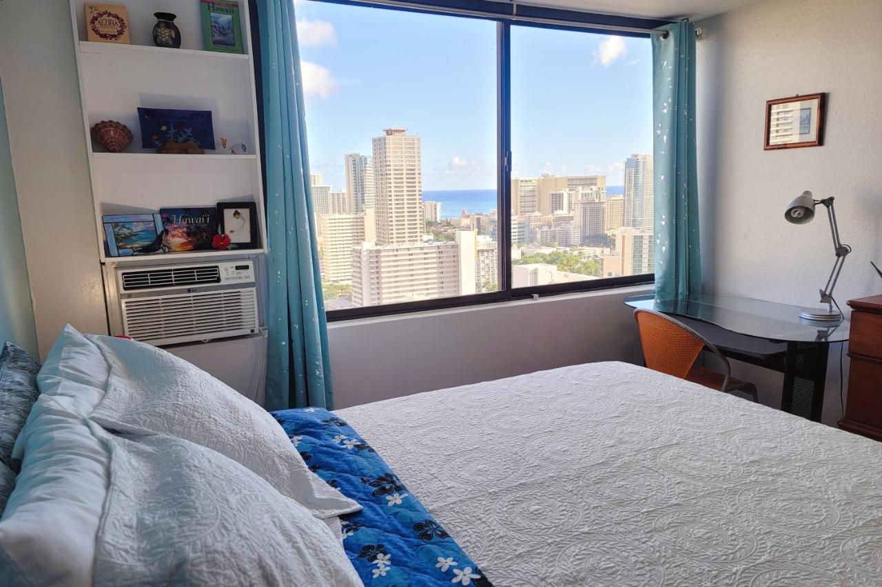 Waikiki Condo High Floor Views Beaches Convention Center Honolulu Exteriér fotografie