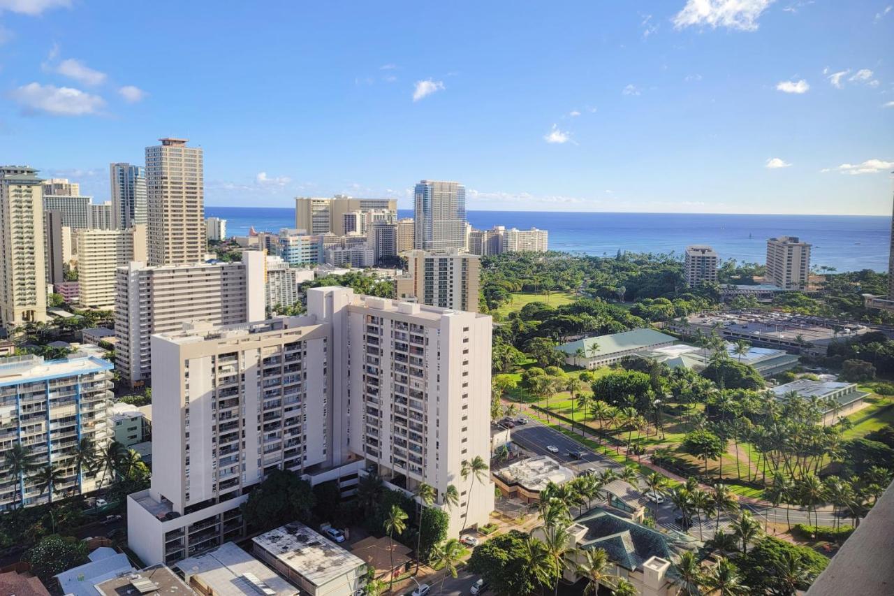 Waikiki Condo High Floor Views Beaches Convention Center Honolulu Exteriér fotografie