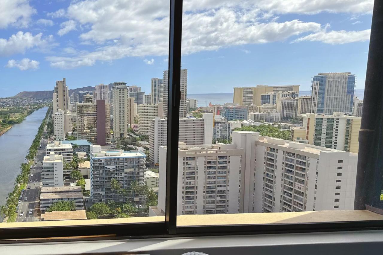 Waikiki Condo High Floor Views Beaches Convention Center Honolulu Exteriér fotografie