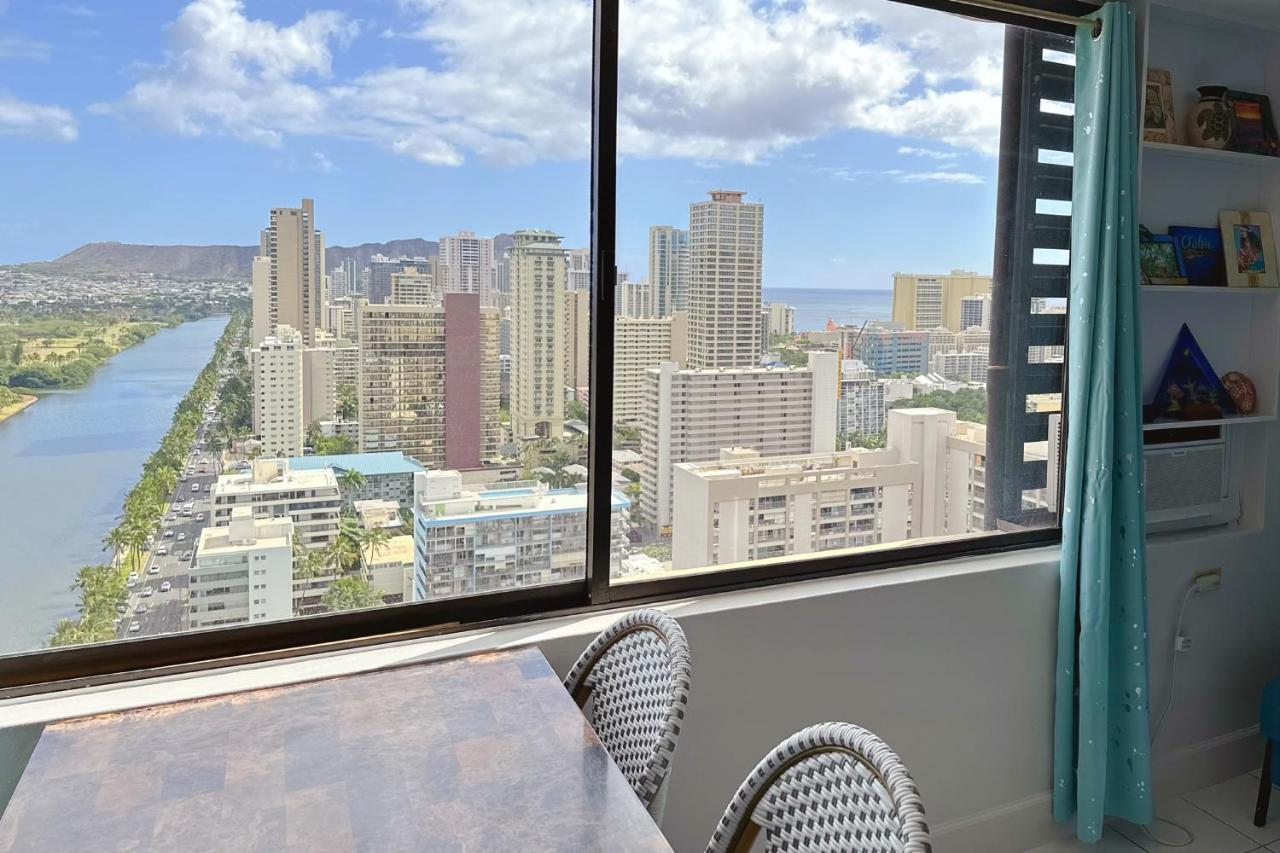 Waikiki Condo High Floor Views Beaches Convention Center Honolulu Exteriér fotografie