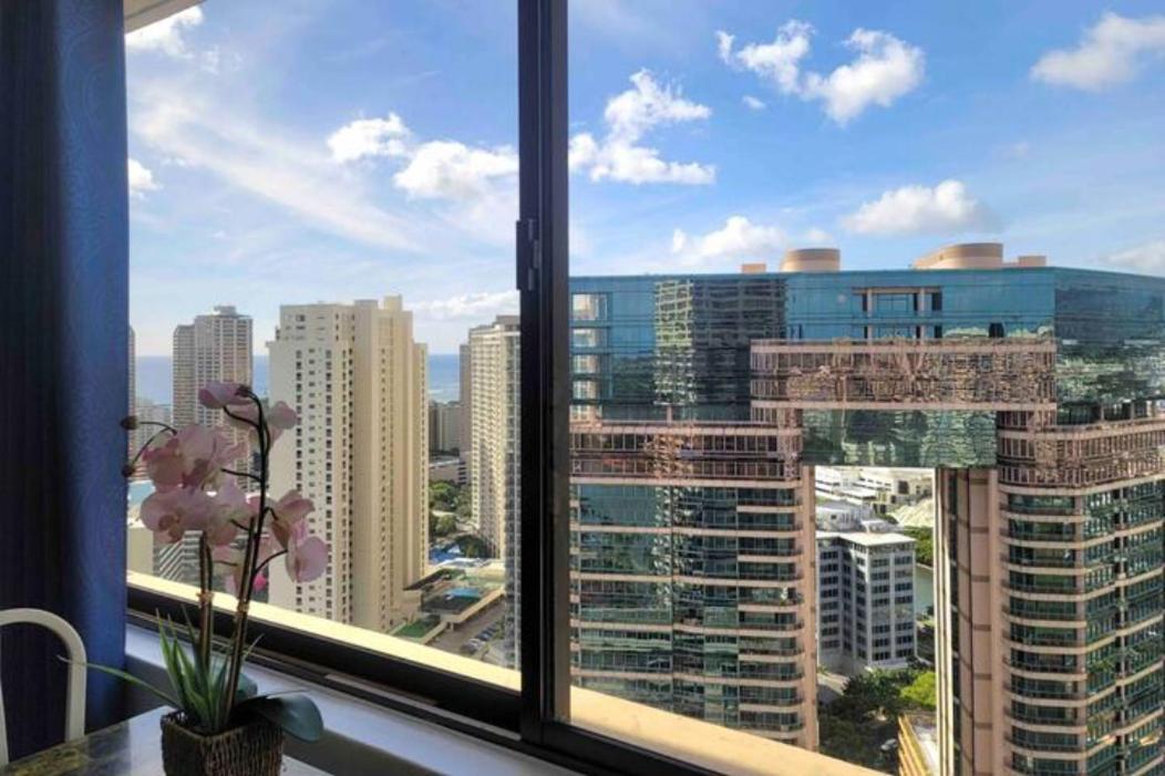Waikiki Condo High Floor Views Beaches Convention Center Honolulu Exteriér fotografie