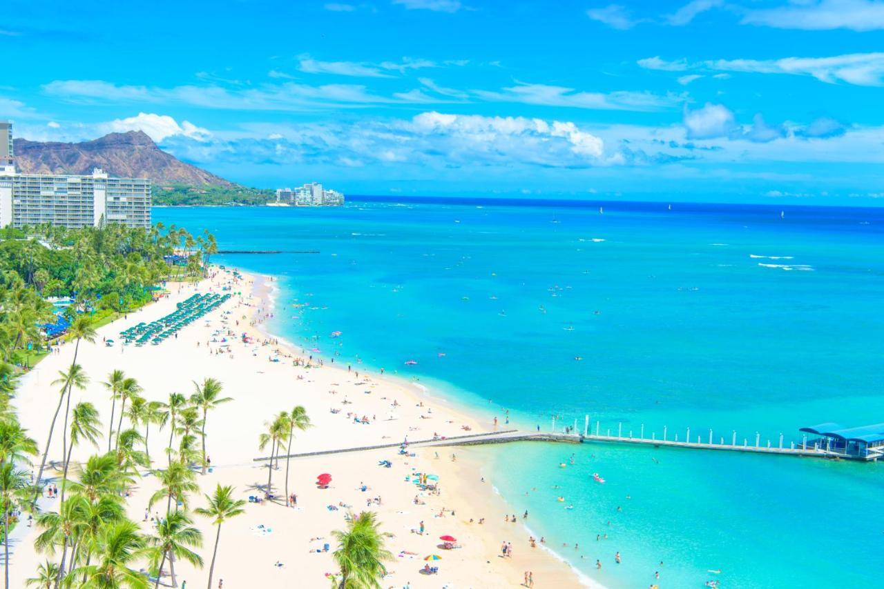 Waikiki Condo High Floor Views Beaches Convention Center Honolulu Exteriér fotografie